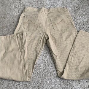 Khaki Bootcut Pants